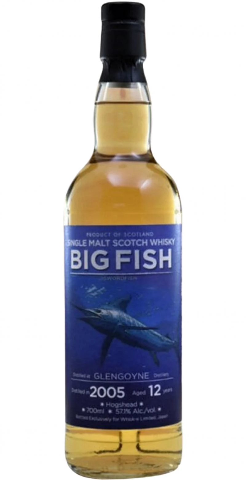 Glengoyne 2005 (Whisk-e Ltd.) Big Fish 12 Year Old 2019 Release Single Malt Scotch Whisky | 700ML