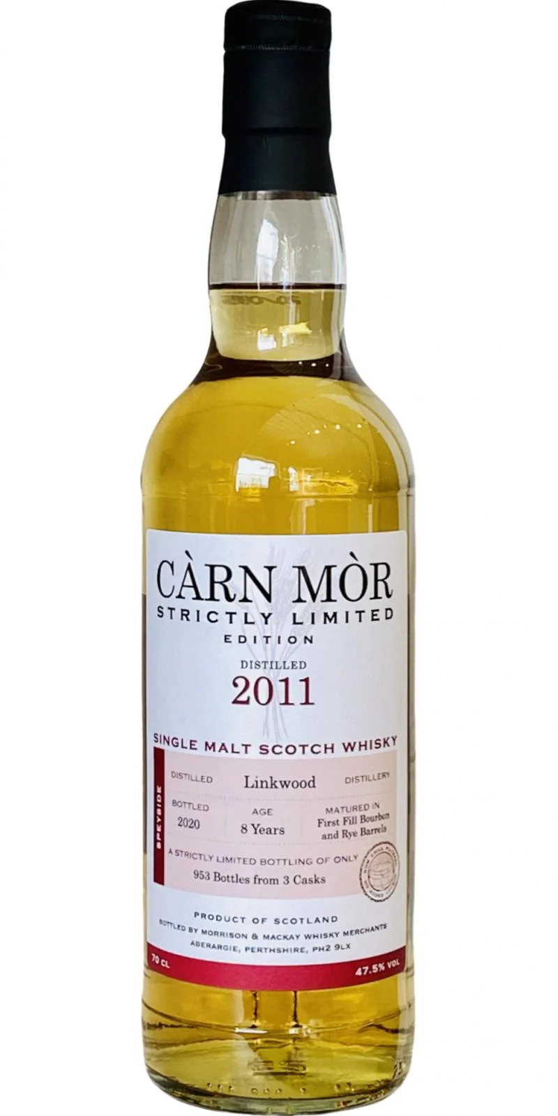 Linkwood 2011 MMcK Càrn Mòr Strictly Limited Edition 8 Year Old (2020) Release Scotch Whisky | 700ML