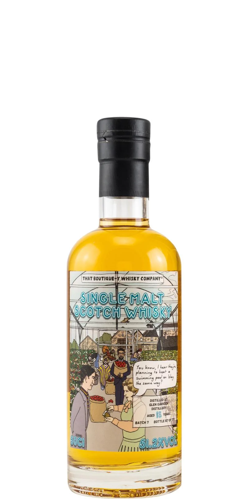Glen Garioch Batch 7 TBWC 18 Year Old 2019 Release Single Malt Scotch Whisky | 500ML - Whiskey