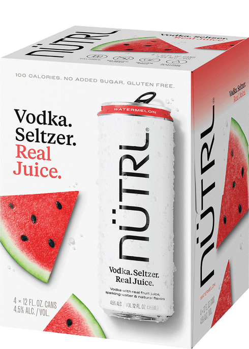 Nutrl Watermelon Cocktail | 4x355ML