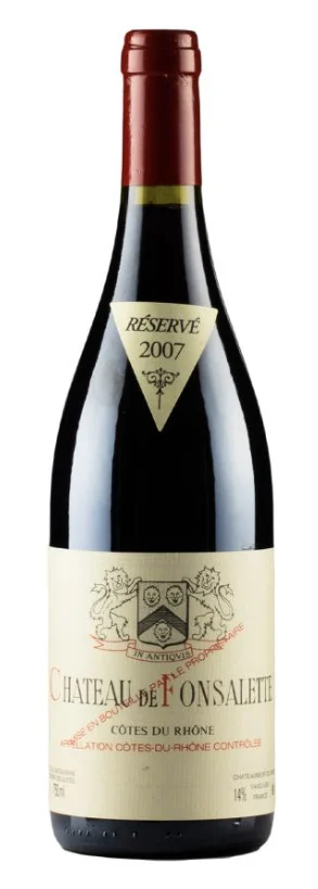 2007 | Château Rayas | Chateau de Fonsalette Cotes du Rhone Reserve - Wine