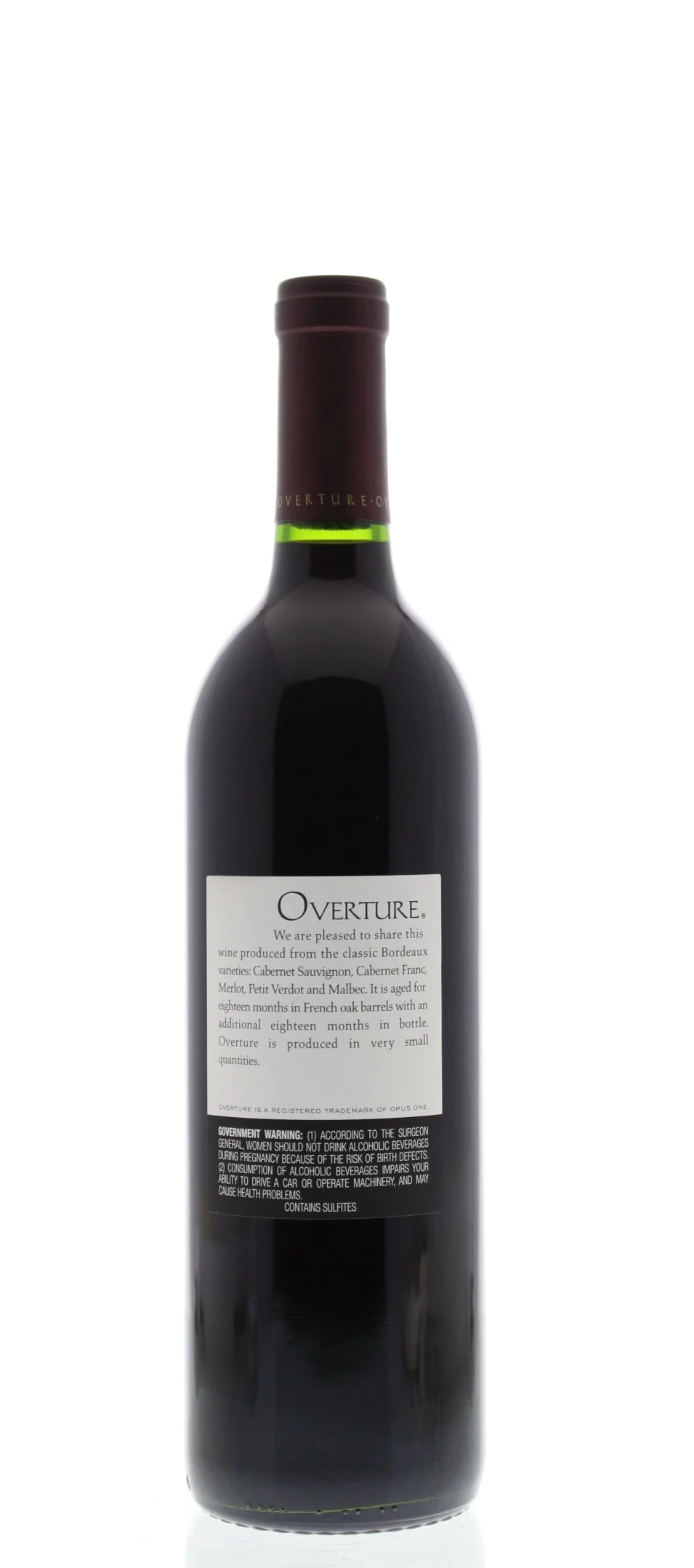 Opus One | Overture OWC of 6 - NV