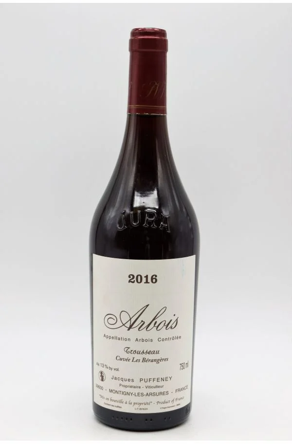 2016 | Jacques Puffeney | Arbois Trousseau Les Berangeres - Wine