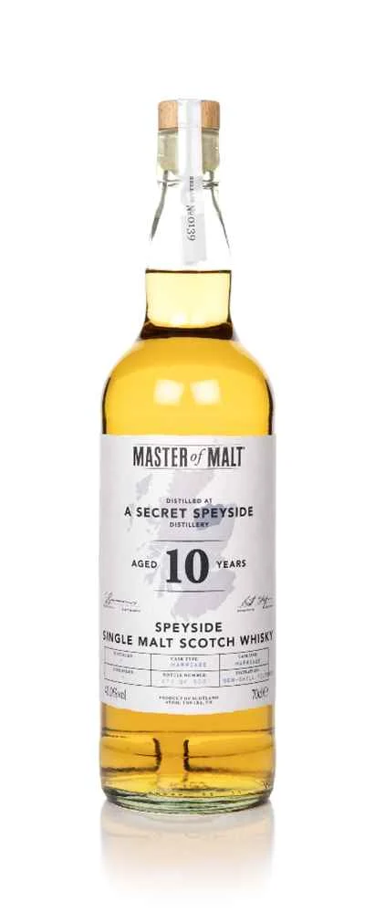 Una destilería secreta de Speyside de 10 años (etiqueta privada) | 700ML - Whisky