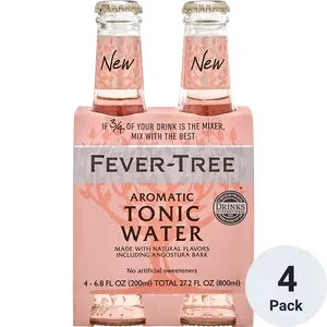 Fever Tree Aromatic Tonic | (4)*200ML - Mixer