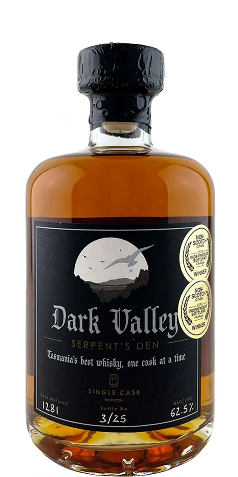 Dark Valley Serpent's Den DVW Single Cask Single Malt Whisky | 500ML - Whiskey