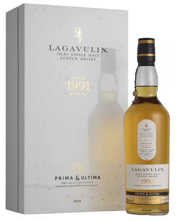 Lagavulin 1991 Prima & Ultima 28 Year Old 2019 Release Single Malt Scotch Whisky | 700ML - Whiskey