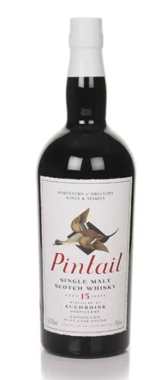 Auchroisk 15 Year Old 2008 Cask #1101 Fondillon Wine Cask Finish Pintail Single Malt Scotch Whisky | 700ML - Whiskey