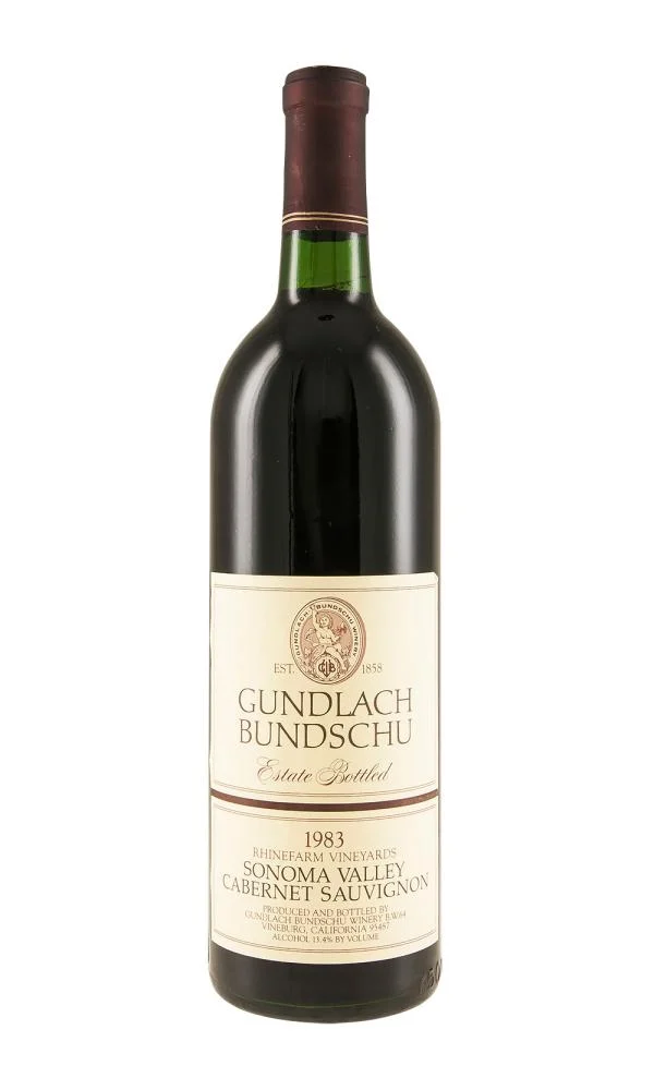 1983 | Gundlach Bundschu | Cabernet Sauvignon - Wine