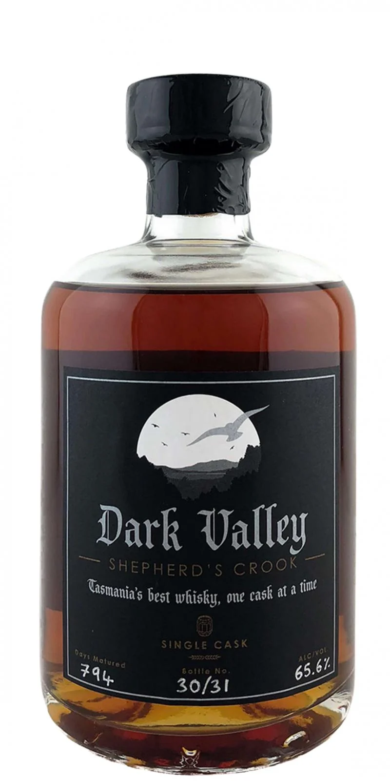 Dark Valley Shepherd’s Crook DVW Single Cask Single Malt Whisky | 500ML - Whiskey