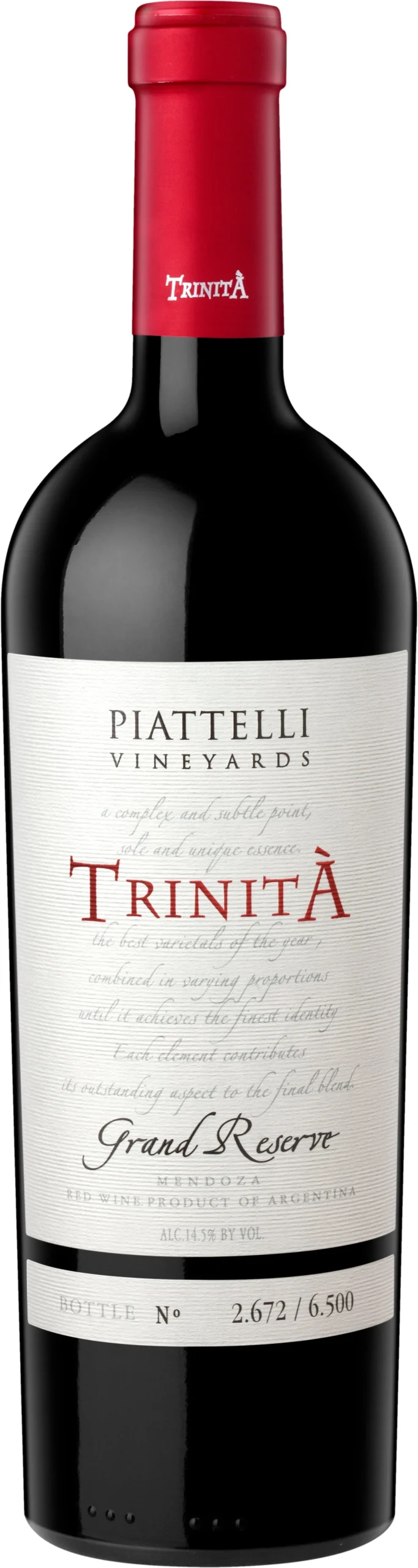 Piattelli Vineyards | Grand Reserve Trinita - NV