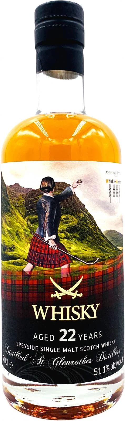 Glenrothes 1996 (Sansibar) The Clans Label 22 Year Old 2019 Release Single Malt Scotch Whisky | 700ML - Whiskey