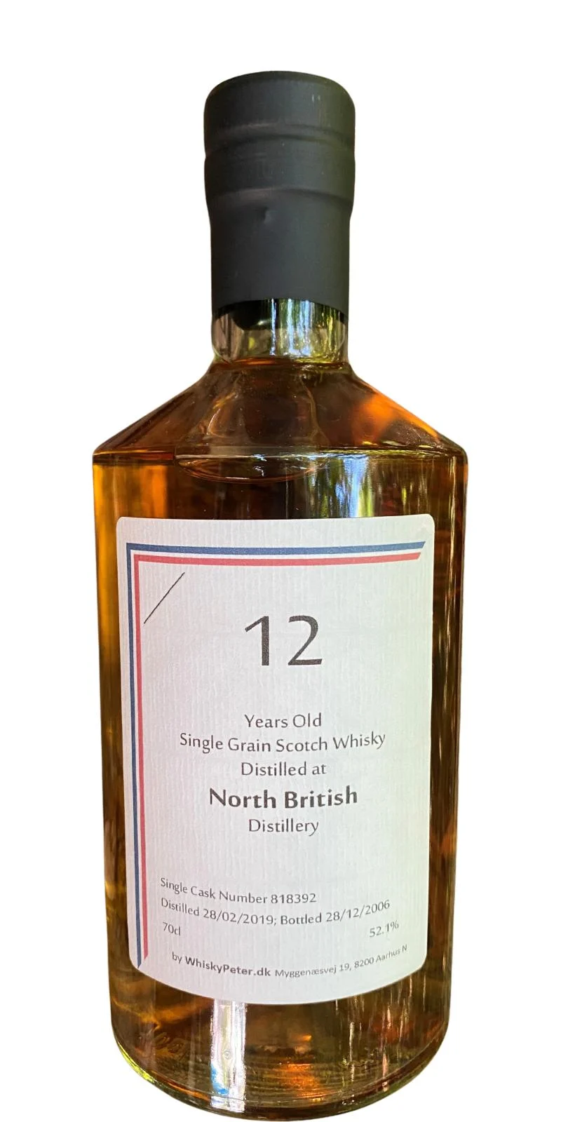 North British 2006 WPDK (Cask #818392) 12 Year Old 2019 Release Single Grain Scotch Whisky | 700ML - Whiskey