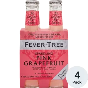Fever Tree Sparking Pink Grapefruit | (4)*200ML - Mixer