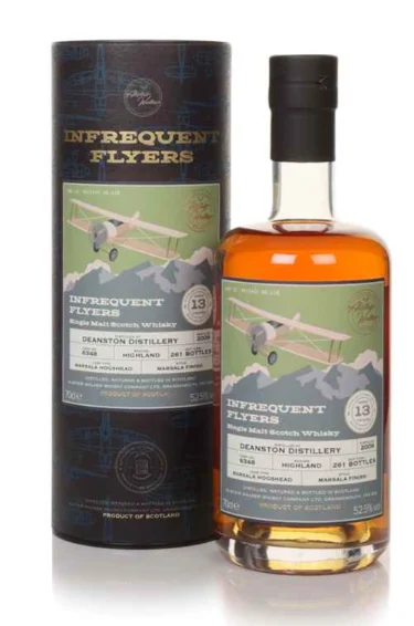 Deanston 13 Year Old 2009 Cask #6348 Infrequent Flyers Alistair Walker Single Malt Scotch Whisky | 700ML - Whiskey