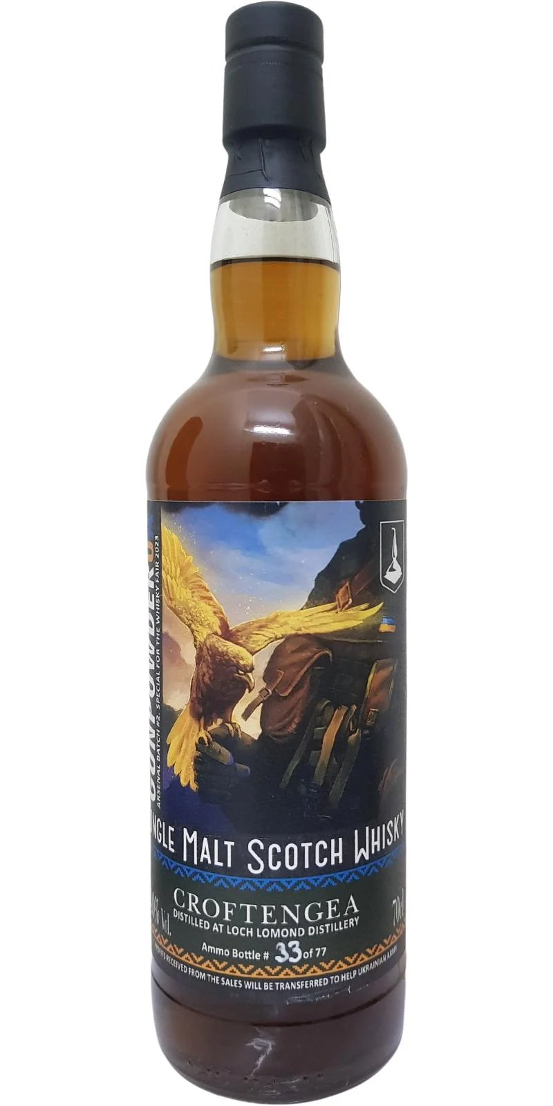 Croftengea GunpowderUA WUA Single Malt Scotch Whisky | 700ML - Whiskey