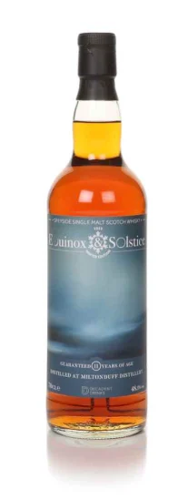 Miltonduff 11 Year Old Equinox & Solstice Winter 2023 Decadent Drinks Single Malt Scotch Whisky | 700ML - Whiskey