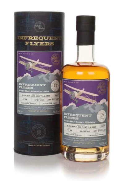 Benrinnes 17 Year Old 2006 Cask #6138 Infrequent Flyers Alistair Walker Single Malt Scotch Whisky | 700ML - Whiskey