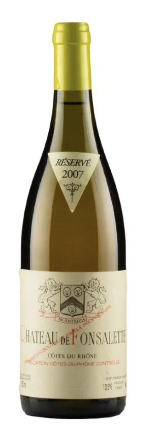 2007 | Château Rayas | Chateau de Fonsalette Cotes du Rhone Blanc Reserve - Wine