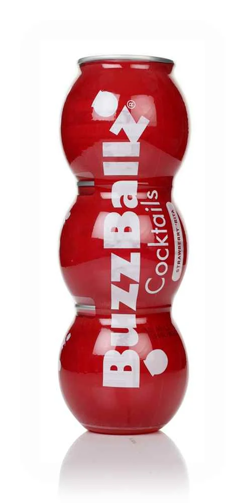 BuzzBallz Strawberry 'Rita | 3x200ML - Cocktail