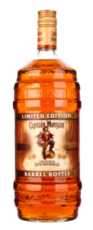 Captain Morgan Spiced Gold Barrel Bottle | 1.5L - Rum