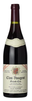 2018 | Gérard Raphet | Clos de Vougeot Cuvee Unique - Wine