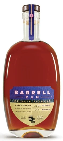 Barrell Rum Private Release Blend J650