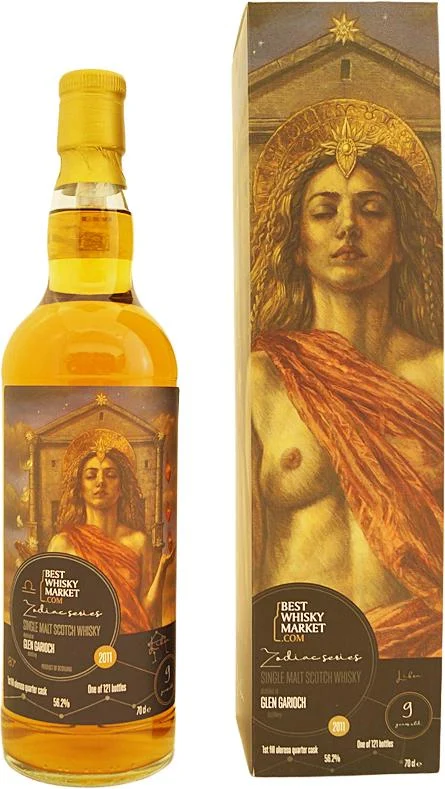 Glen Garioch 2011 BWM Zodiac Series 9 Year Old 2021 Release (Cask #2751) Single Malt Scotch Whisky | 700ML - Whiskey