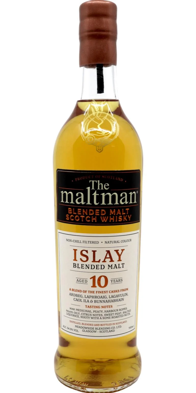 Islay Blended Malt 2010 MBl The Maltman 10 Year Old (2020) Release Scotch Whisky | 700ML - Whiskey