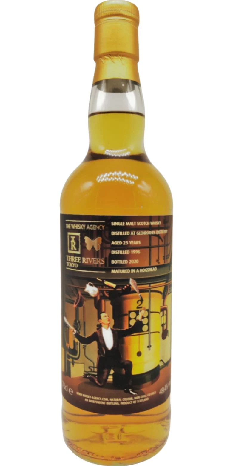 Glenrothes 1996 TWA Joined bottling with Three Rivers 23 Year Old (2020) Release Scotch Whisky | 700ML - Whiskey