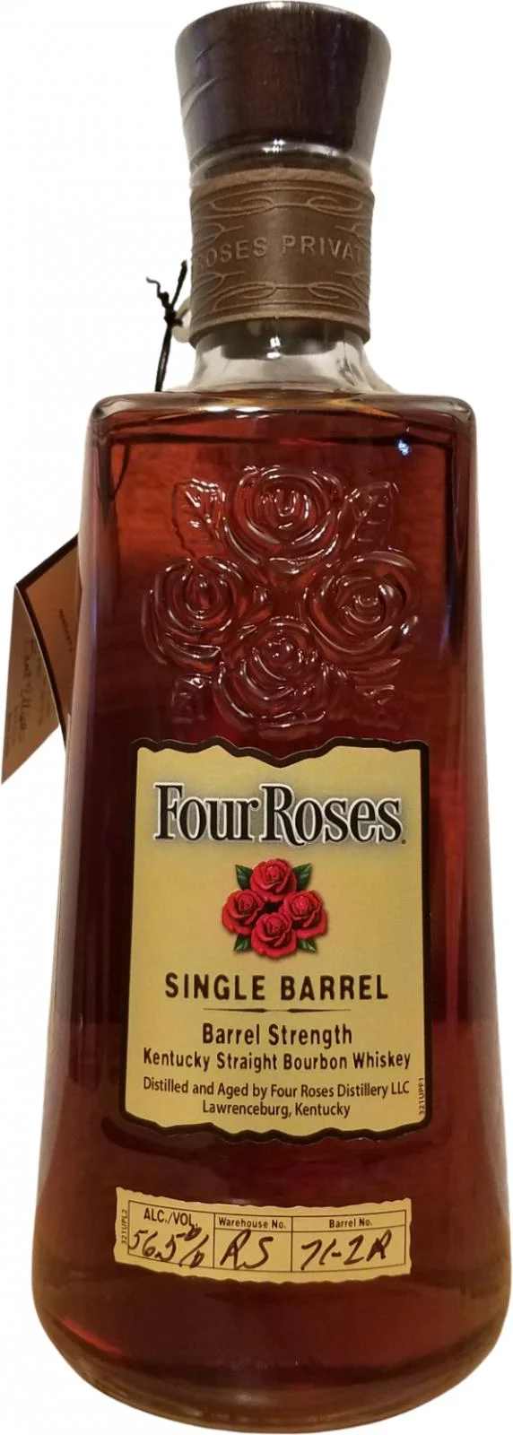 Four Roses SIngle Barrel Select Private Selection OBSF 9 años Lanzamiento 2021 (Cask #RS 71-2R) Whisky Bourbon
