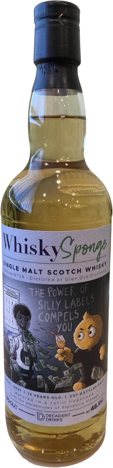 Glen Ord 2007 WSP Edición No. 26 13 años Lanzamiento en 2021 Whisky escocés de malta única | 700ML