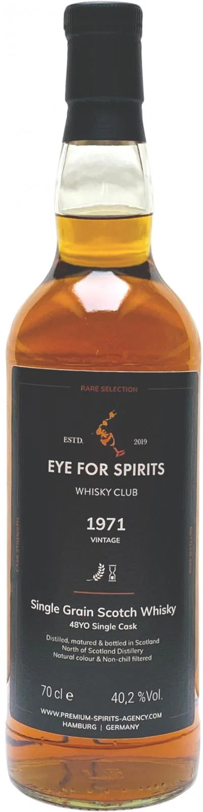 North of Scotland 1971 PSA 48 Year Old (2020) Release Scotch Whisky | 700ML - Whiskey