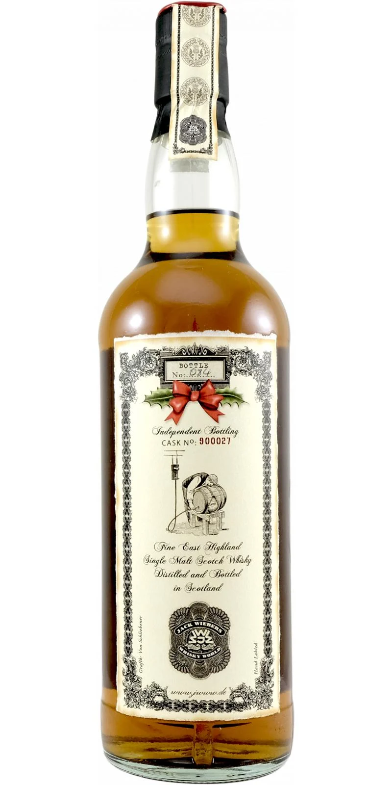 Macduff 2003 (Jack Wiebers Whisky World) Old Train Line (Cask #900027) 16 Year Old 2019 Release Single Malt Scotch Whisky | 700ML - Whiskey