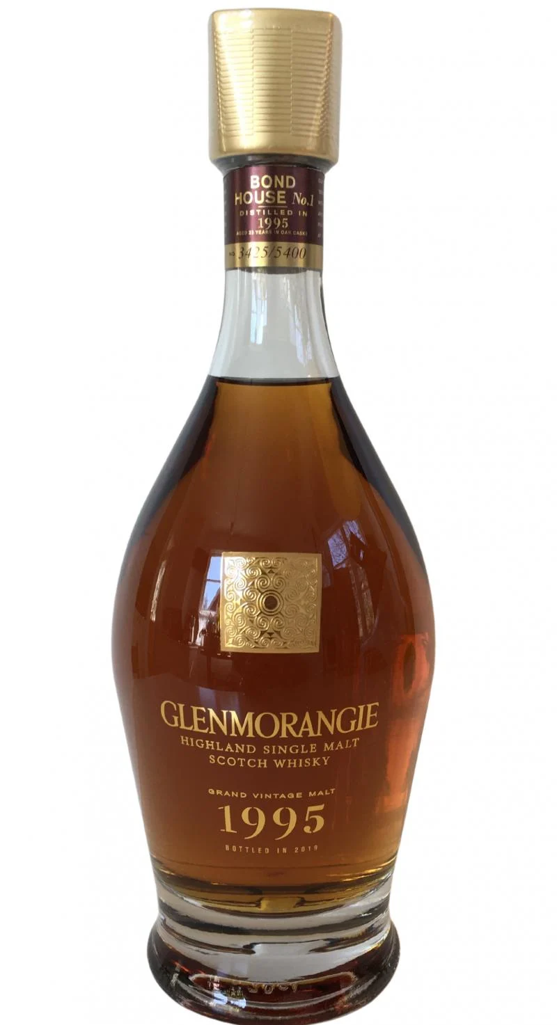 Glenmorangie 1995 Grand Vintage Malt - Bond House No. 1 Collection 23 Year Old 2019 Release Single Malt Scotch Whisky | 700ML