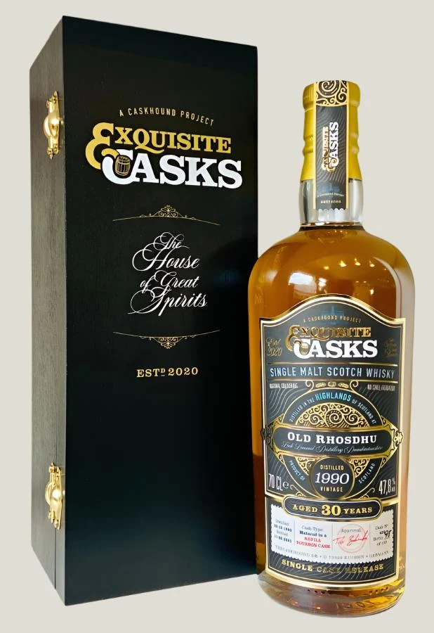 Old Rhosdhu 1990 TCaH Exquisite Casks 30 Year Old 2021 Release Cask #425 Single Malt Scotch Whisky | 700ML - Whiskey