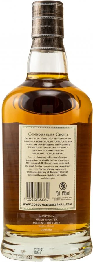 Longmorn 1990 GM Connoisseurs Choice - Cask Strength 30 Year Old 2021 Release (Cask #30006) Single Malt Scotch Whisky | 700ML