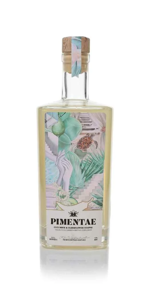 Pimentae Cucumber & Elderflower Eclipse | 500ML - Pre-bottled Cocktail