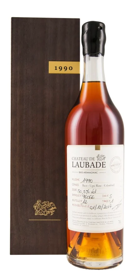 Laubade Cask Strength 1990 Armagnac | 700ML