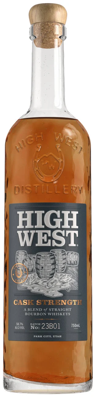 High West Cask Strength Bourbon - Whiskey