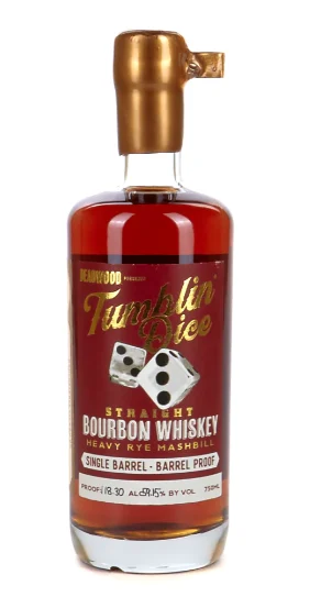 Deadwood Tumblin' Dice 6 Year Old Single Barrel - Barrel Proof Bourbon Whisky
