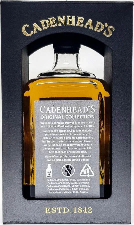 North British CA Original Collection 35 Year Old 2021 Release Single Malt Scotch Whisky | 700ML - Whiskey