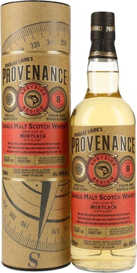 Mortlach 2011 DL Provenance (Cask #DL 13519) 8 Year Old 2019 Release Single Malt Scotch Whisky | 700ML - Whiskey