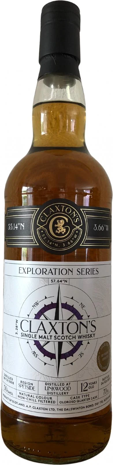 Linkwood 2008 Cl Exploration Series 12 Year Old 2021 Release Single Malt Scotch Whisky | 700ML - Whiskey