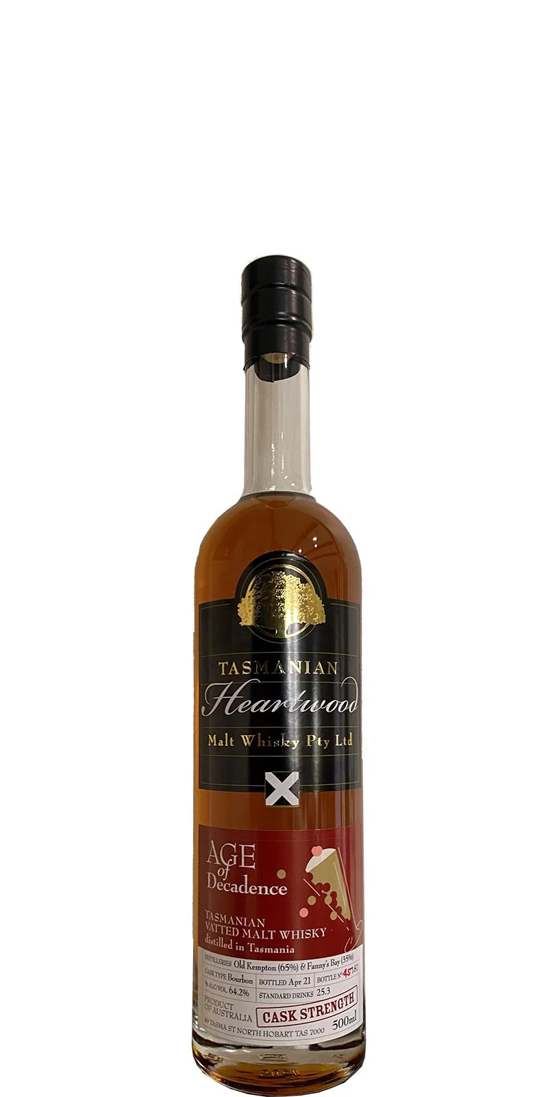 Heartwood Age of Decadence HeWo 2021 Release Blended Malt Whisky | 500ML - Whiskey
