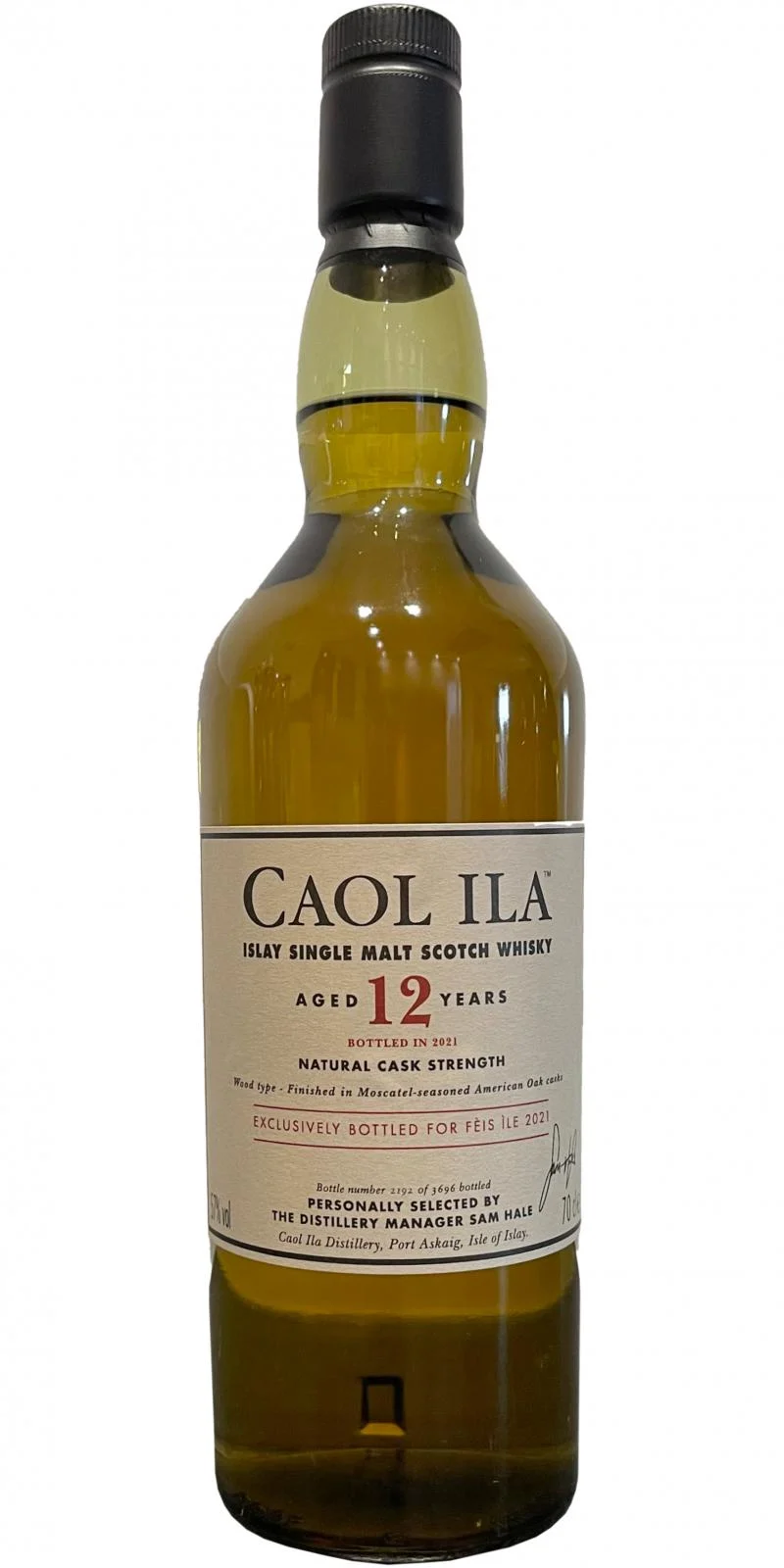 Caol Ila 12 Year Old Fèis Ìle 2021 Scotch Whisky | 700ML - Whiskey