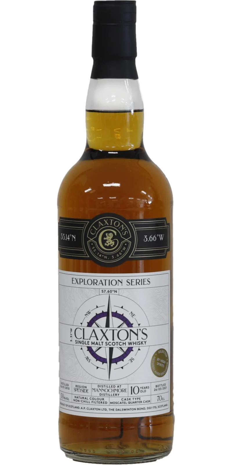 Mannochmore 2010 Cl Exploration Series 10 Year Old 2021 Release Single Malt Scotch Whisky | 700ML - Whiskey