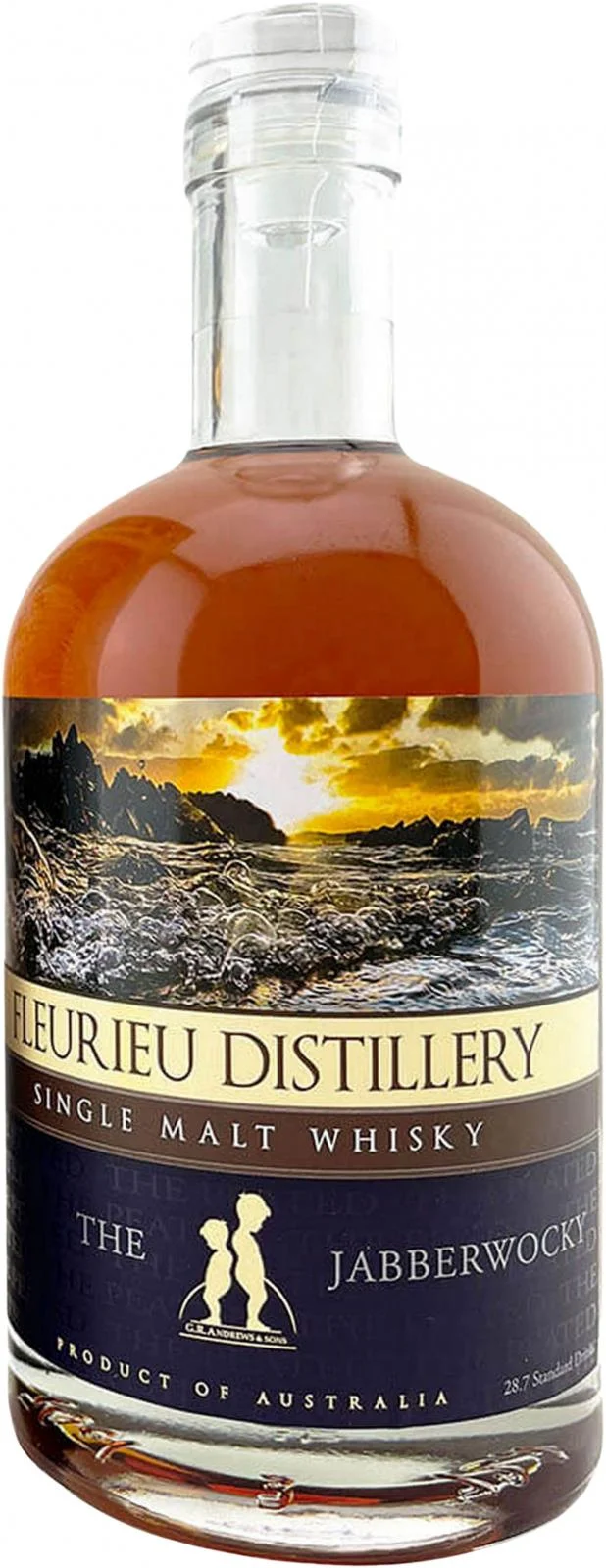 Fleurieu Distillery The Jabberwocky 2021 Release Single Malt Whisky | 700ML - Whiskey