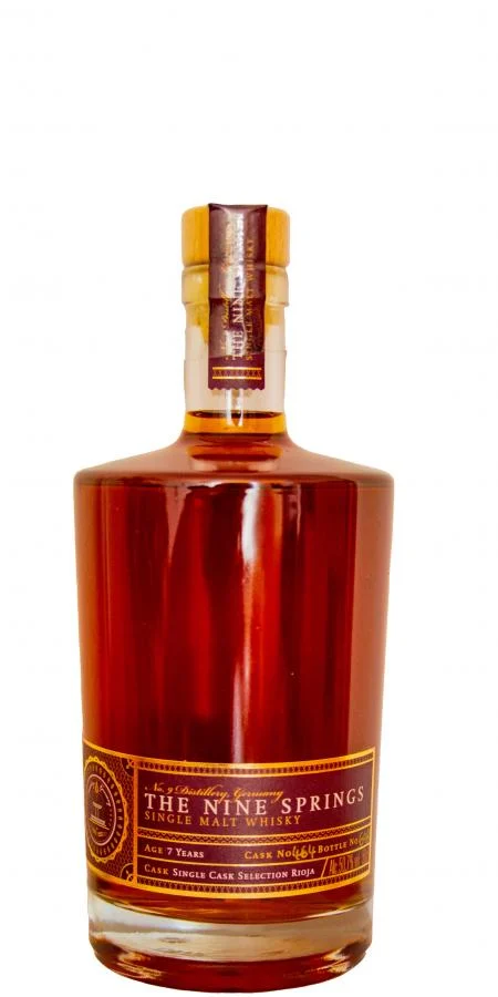 The Nine Springs Single Cask Selection 7 Year Old 2021 Release (Cask #464) Single Malt Whisky | 500ML - Whiskey