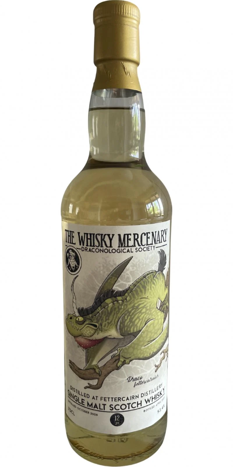 Fettercairn 2008 TWM Draconological Society 12 Year Old 2021 Release Single Malt Scotch Whisky | 700ML - Whiskey